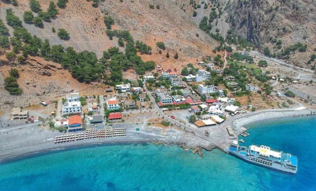 Agia Roumeli Beach Chania Boat Rentals Loutro & Sfakia