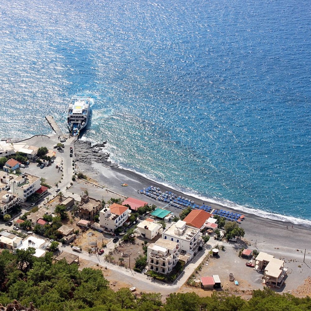 Agia Roumeli Beach Chania Boat Rentals Loutro & Sfakia (4)