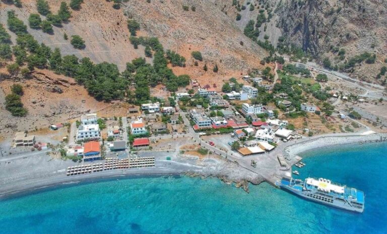 Agia Roumeli Beach Chania Boat Rentals Loutro & Sfakia