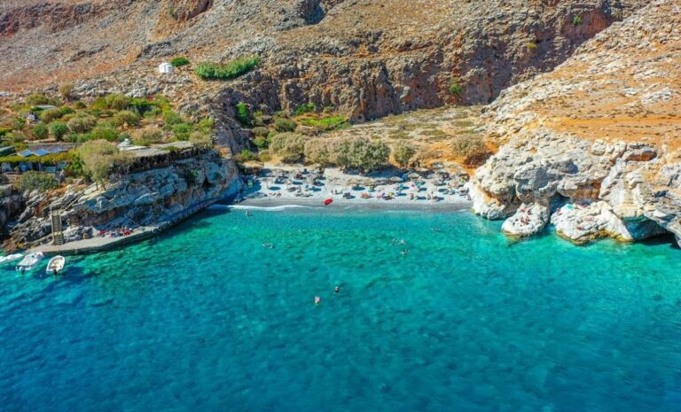 Marmara Beach Chania Boat Rentals Loutro & Sfakia