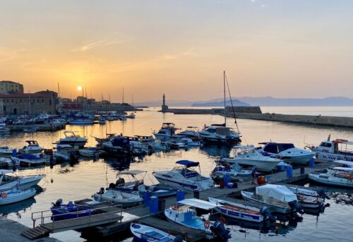 boat trips from Chania Old Harbour Chania Boat Rentals Loutro & Sfakia 1400x960